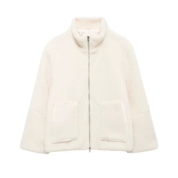 veste femme laine d'agneau