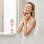 epilateur electrique femme velvet glide rose